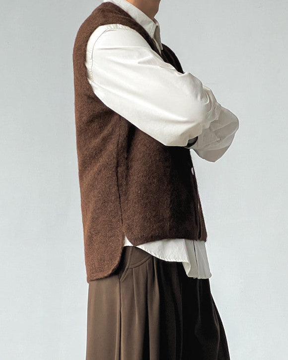 Pleteni prsluk od vune