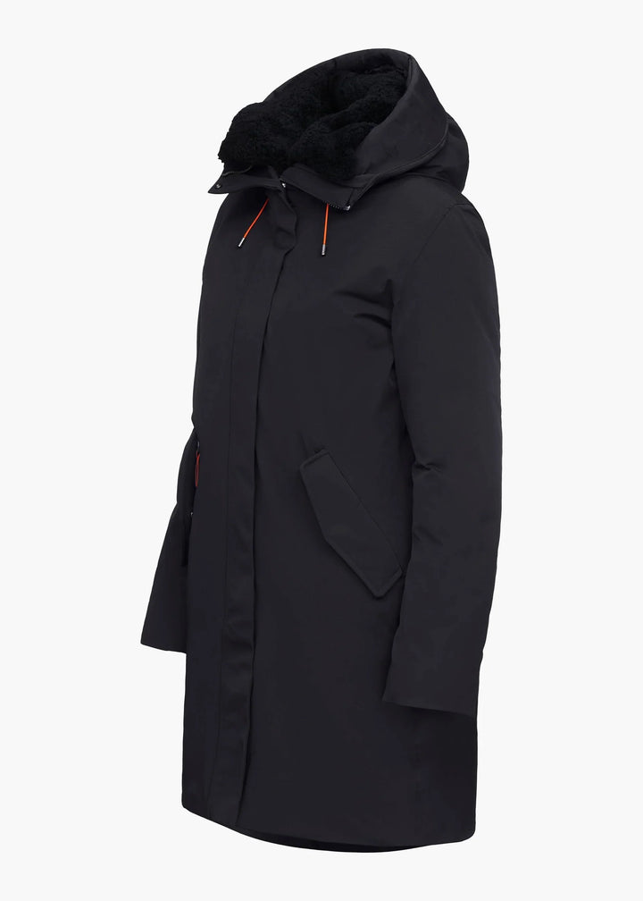 DAVOS PARKA CRNA