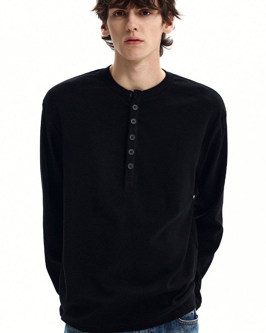 Kratka majica od pamučnog waffle pletera