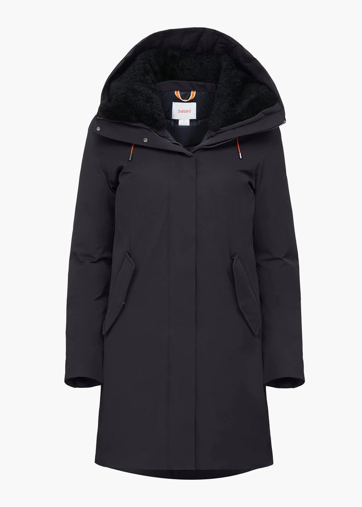 DAVOS PARKA CRNA