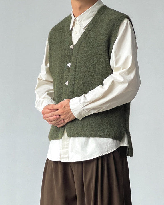 Pleteni prsluk od vune