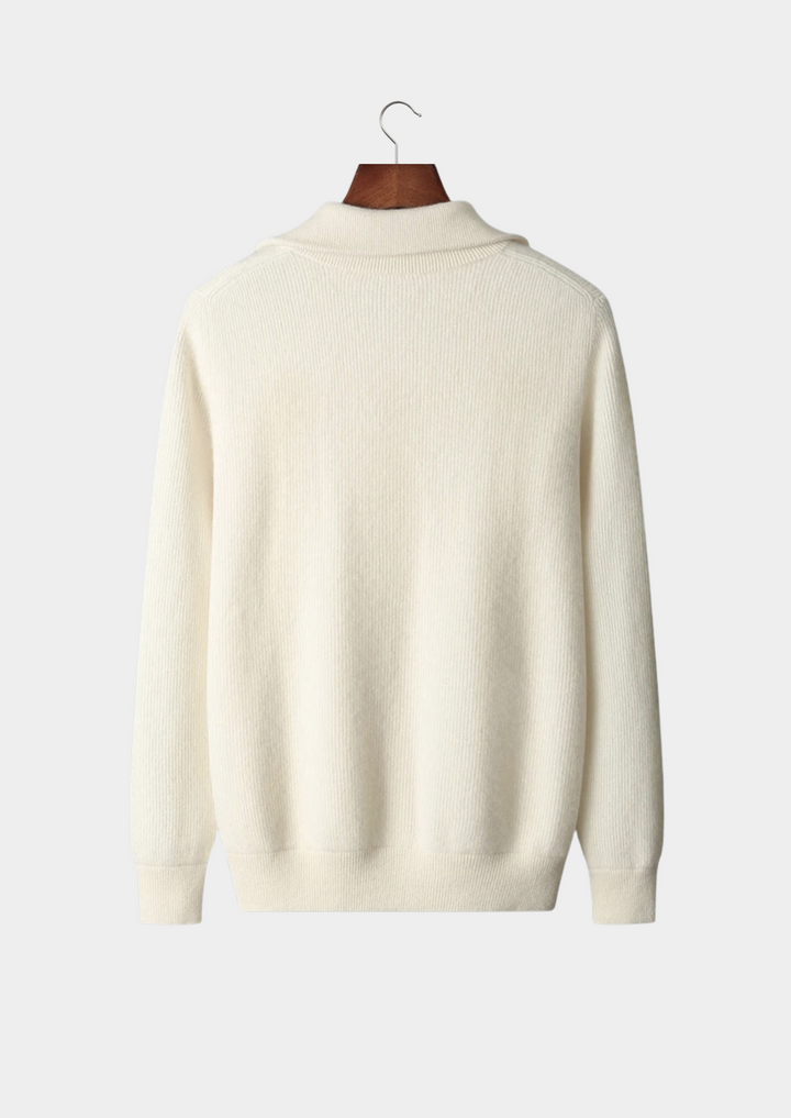 NOBA VUNENI REBRASTI DŽEMPER S RAJFAŠLUSOM