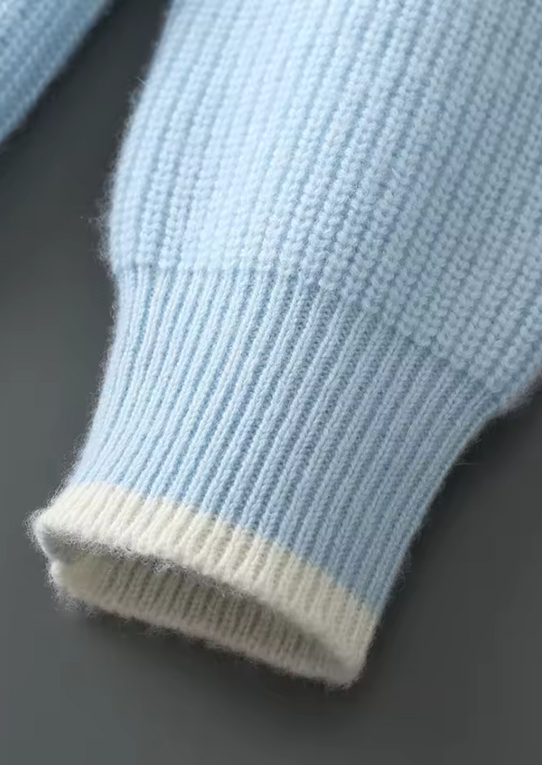 NOBA VUNA DVOJNE BOJE CREWNECK