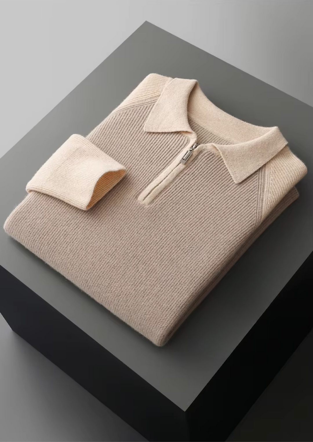 NOBA DVOJNA BOJA ZIP JUMPERSKIH POLOA