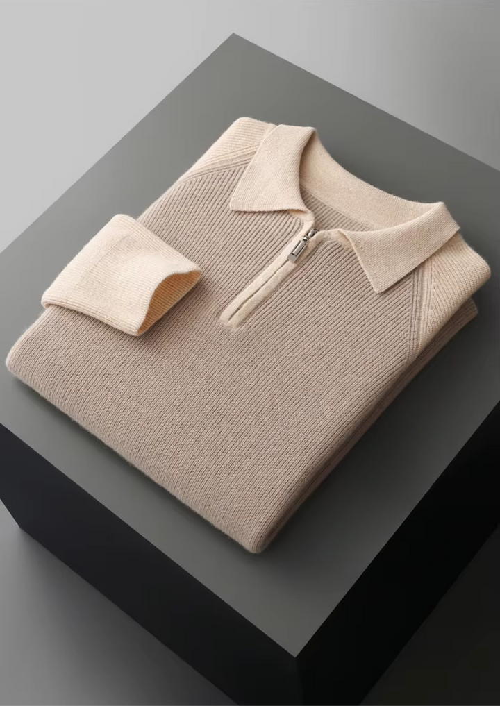 NOBA DVOJNA BOJA ZIP JUMPERSKIH POLOA