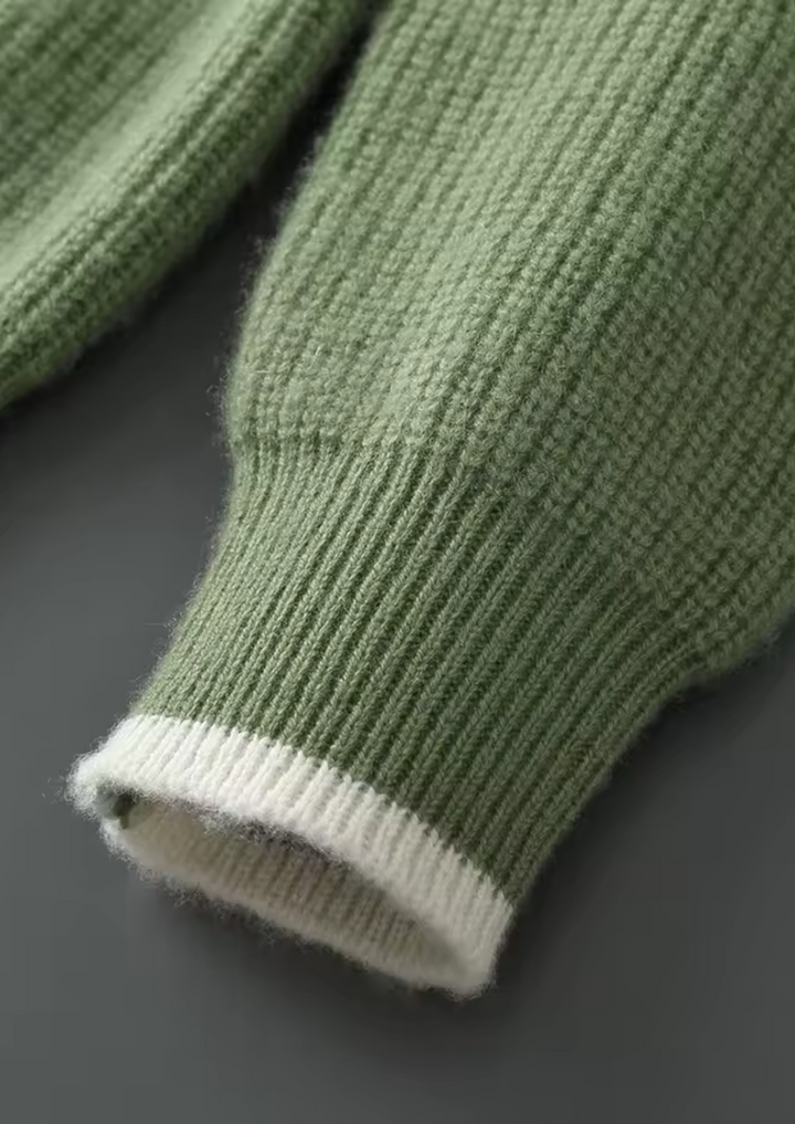 NOBA VUNA DVOJNE BOJE CREWNECK