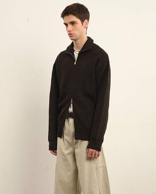 Arcline rebrasti pleteni kardigan