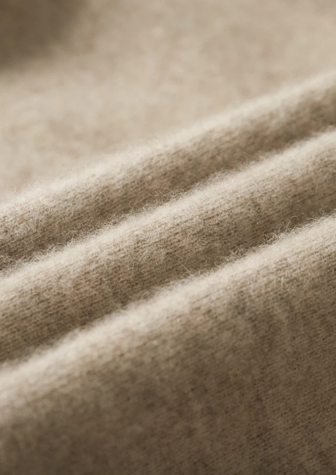 100% KASHMIR ZIP POLO CARDIGAN