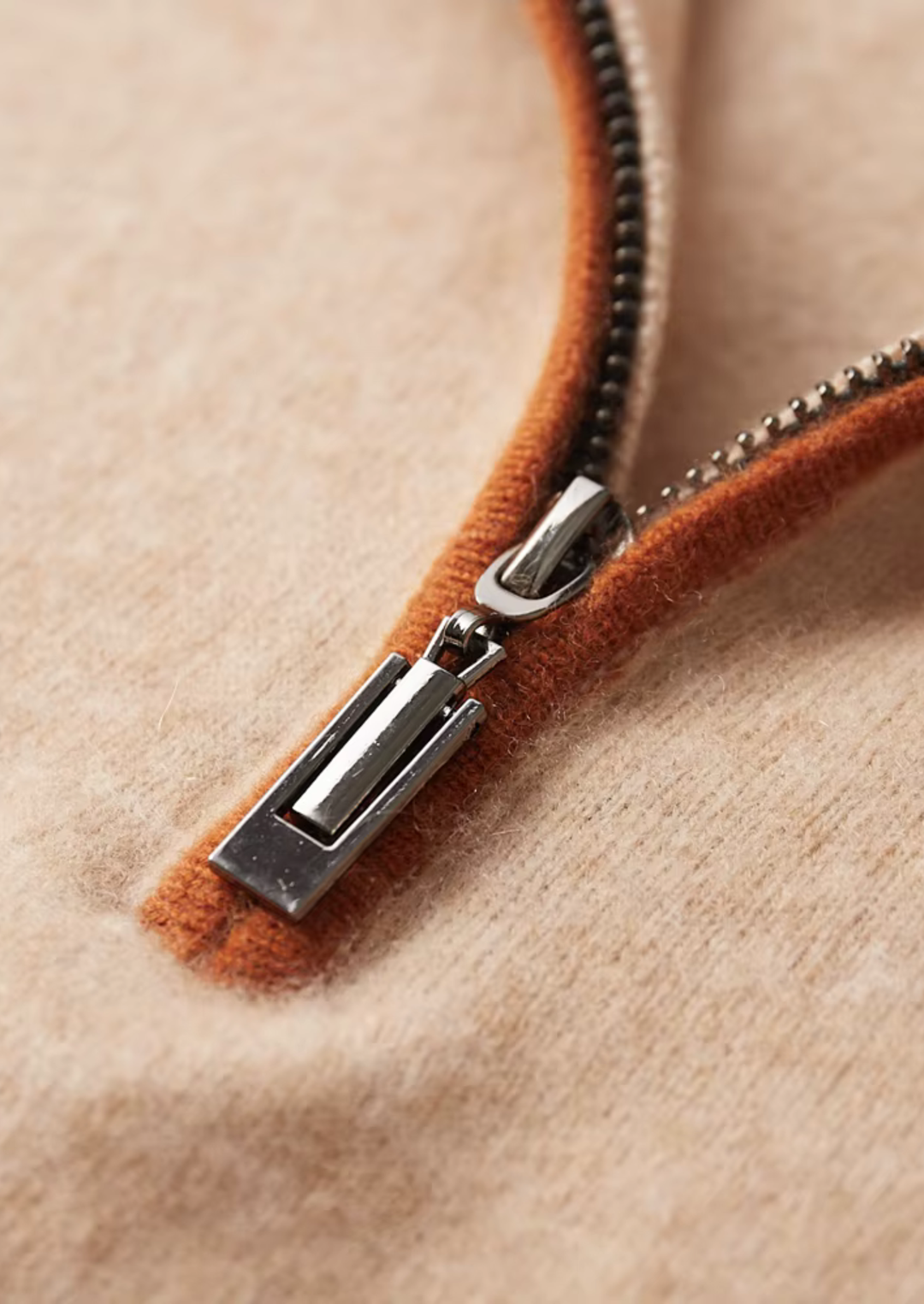 100% KASHMIR DVOJNE BOJE POLA S RAJFNICOM