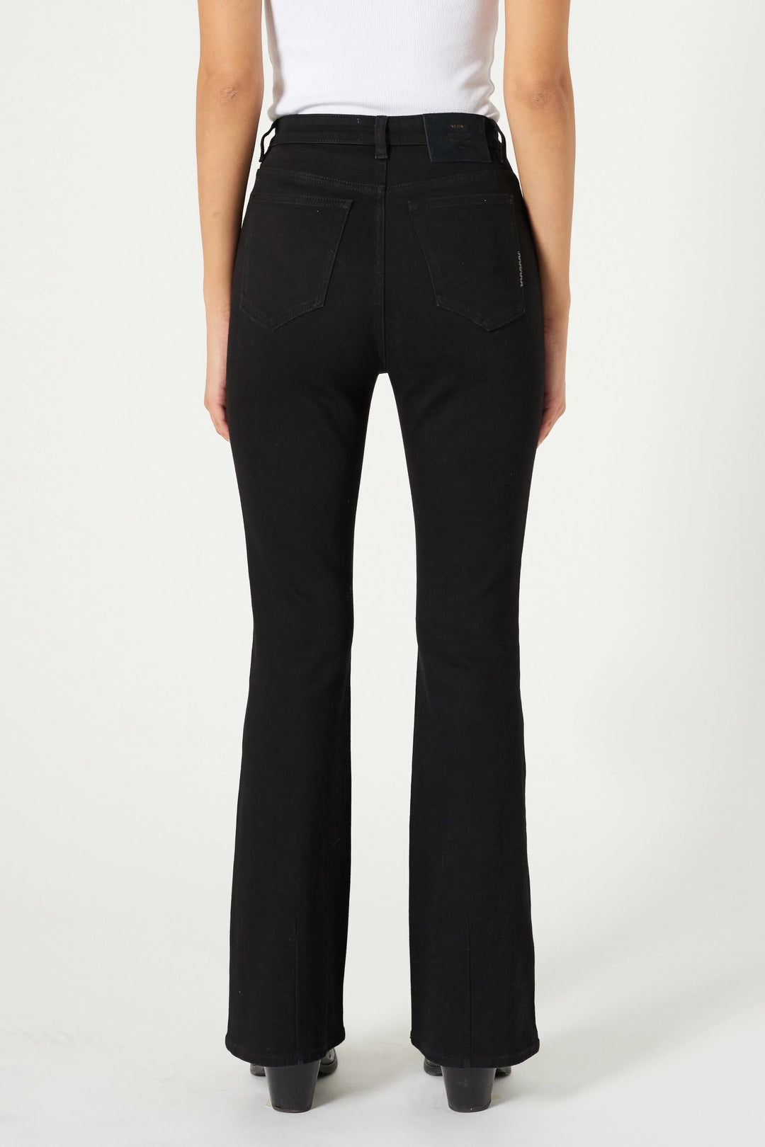 DEBBIE BOOTCUT ORGANIC JET BLACK