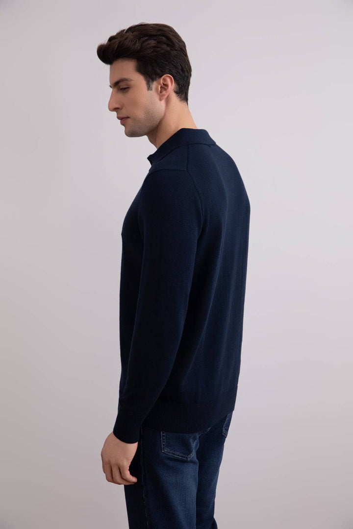 Plava Klasična Polo Majica