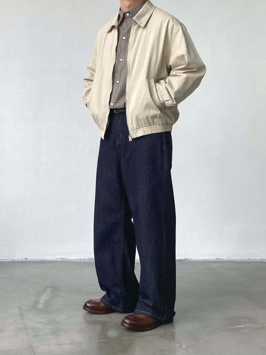 Pamučne traperice širokog kroja