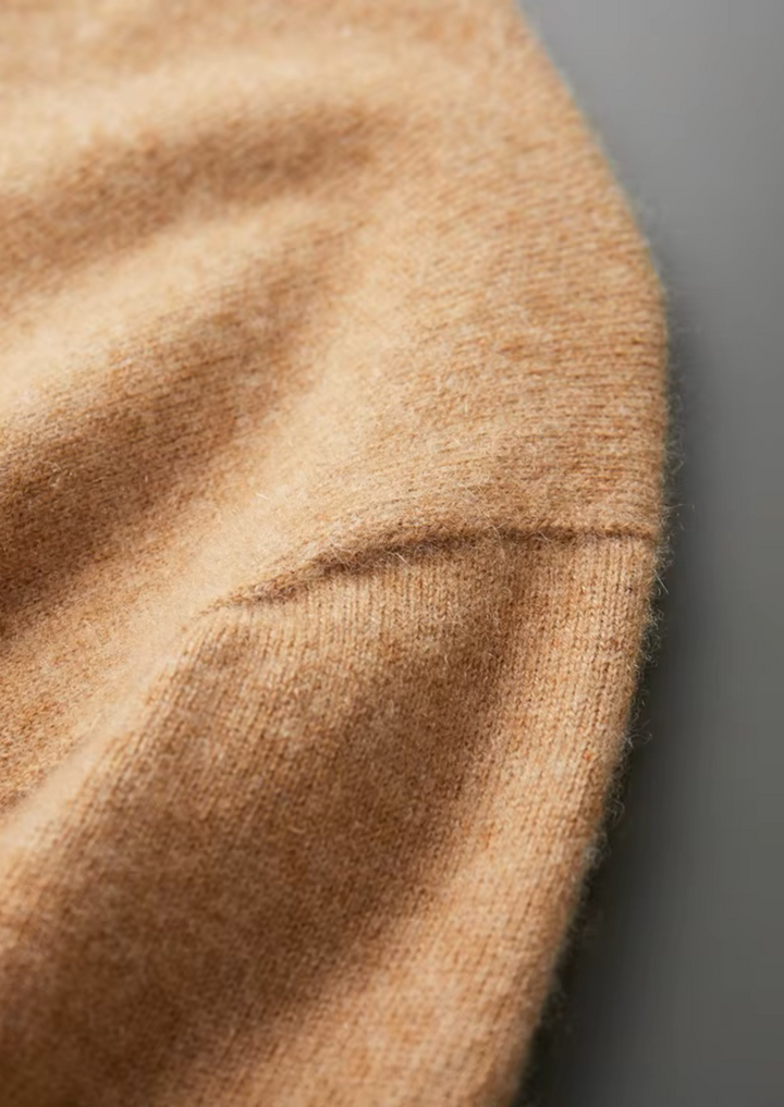 100% KASHMIR MAJICA S VISOKIM OVRATNIKOM