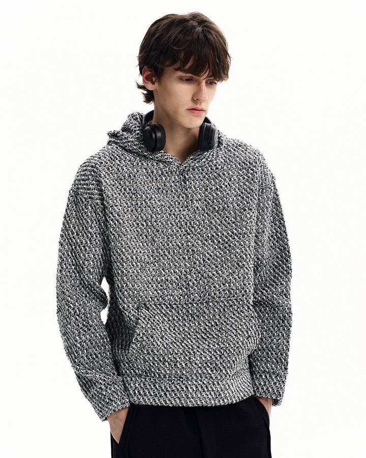 Moderna Marl Pletena Kapuljača