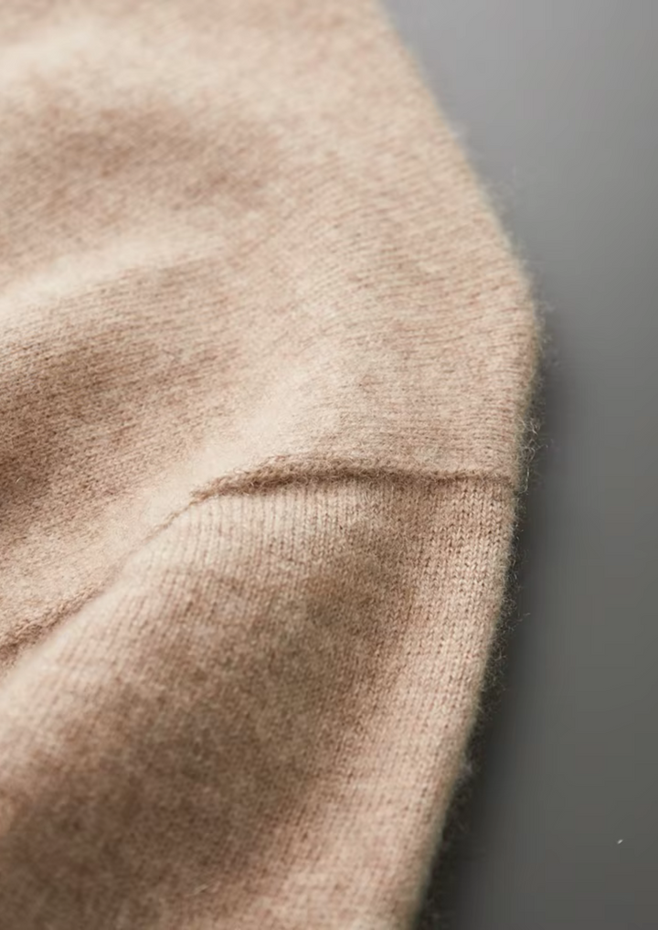 100% KASHMIR MAJICA S VISOKIM OVRATNIKOM