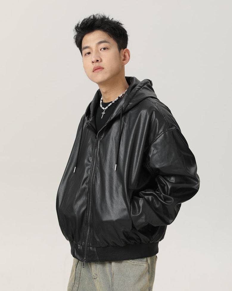 Ravina Oluja PU Jakna s Kapuljačom