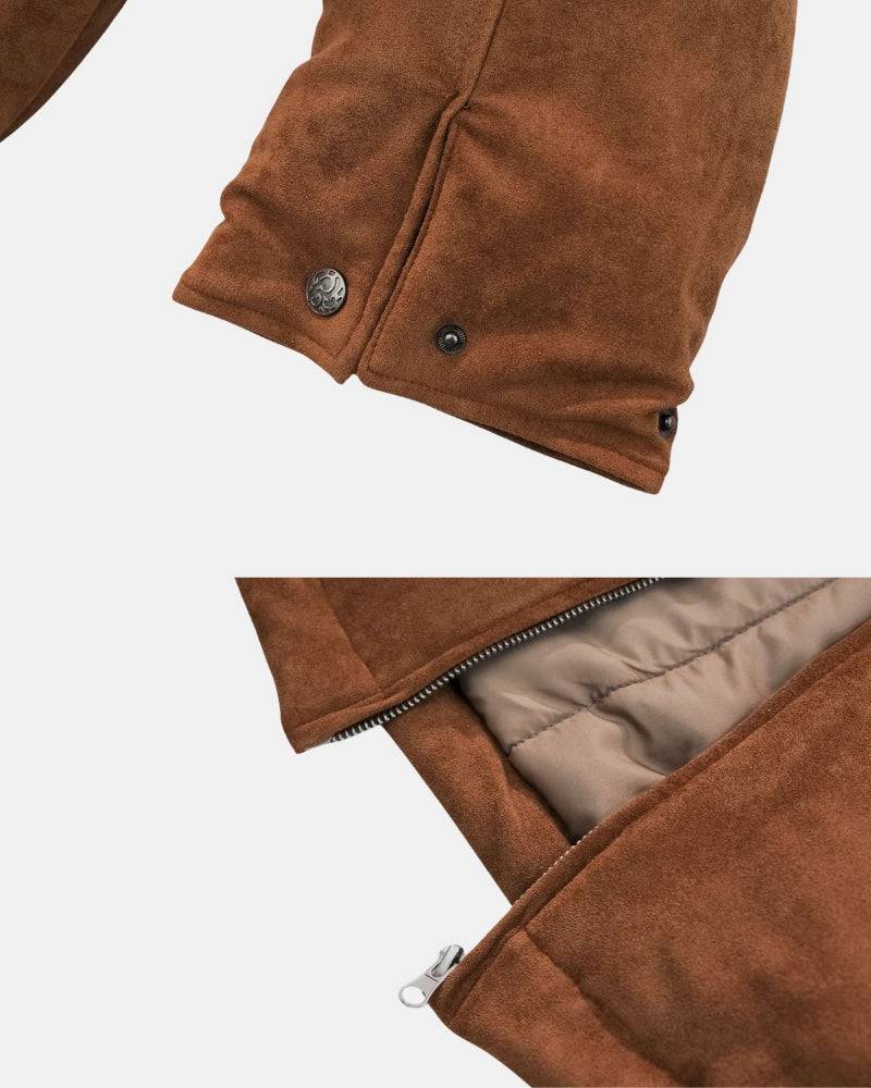 Vintage bomber jakna od antilopa