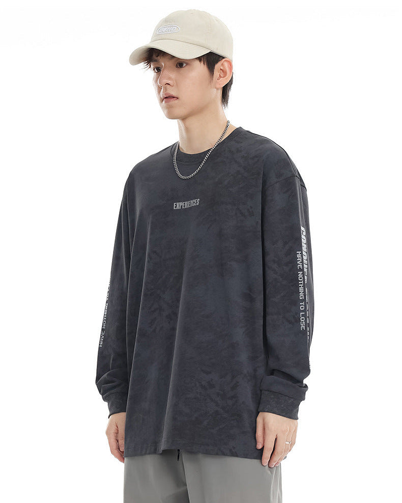 Mottler teksturirani crew pulover 