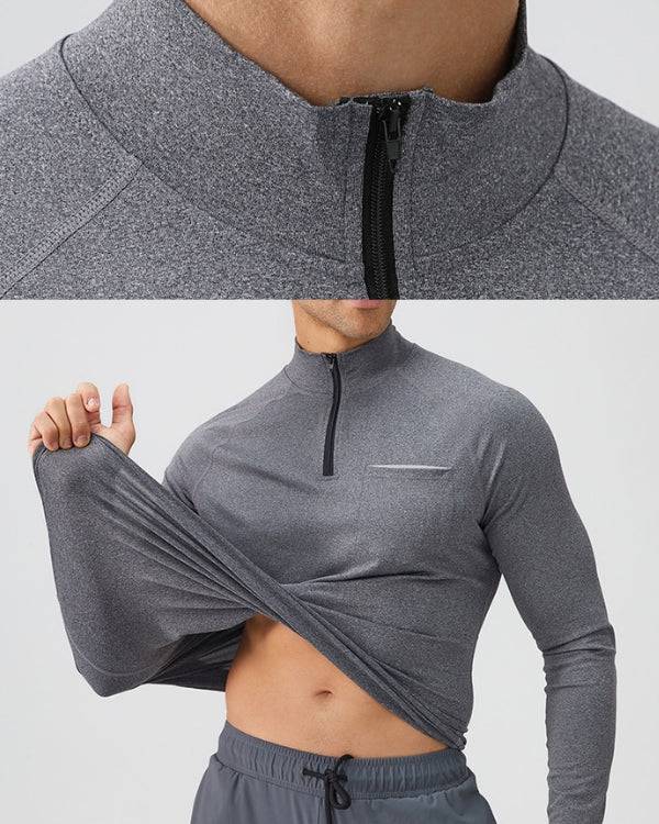Majica s polu-zipom za tehničke performanse