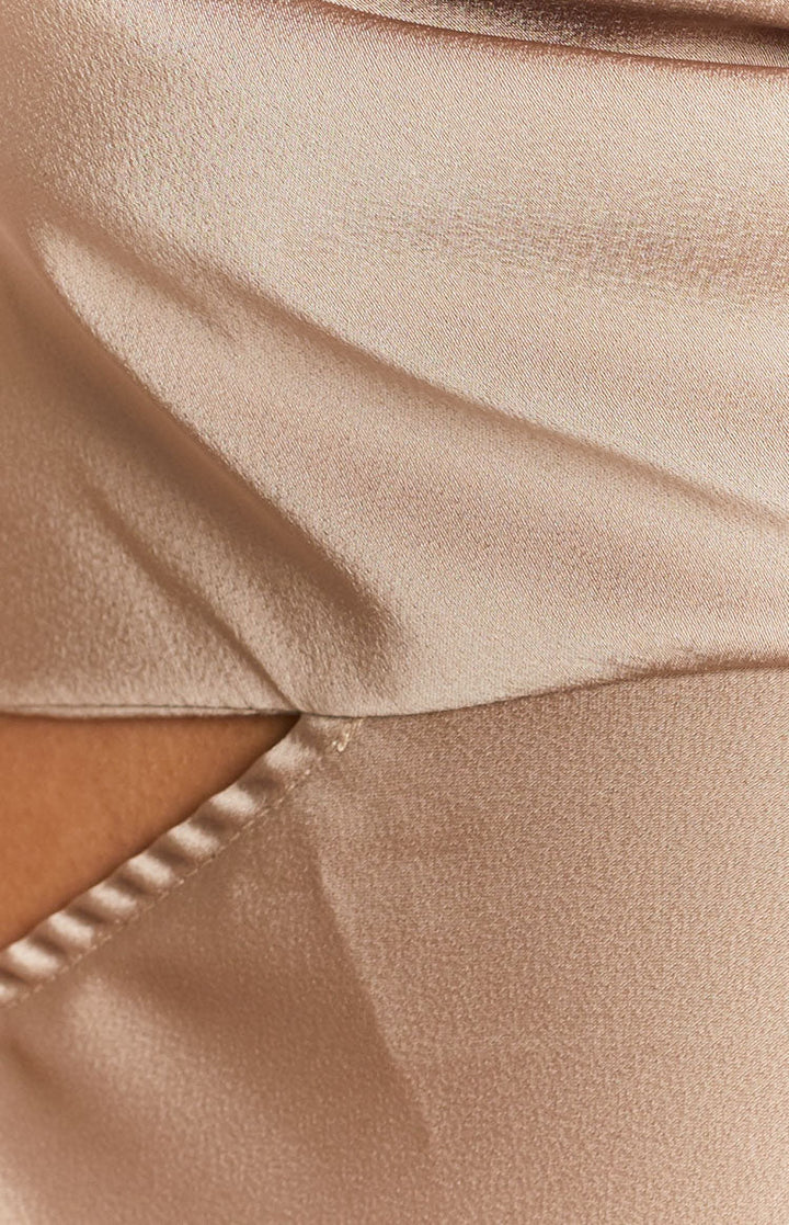 Taleah Cut Out Maxi Haljina Mocha