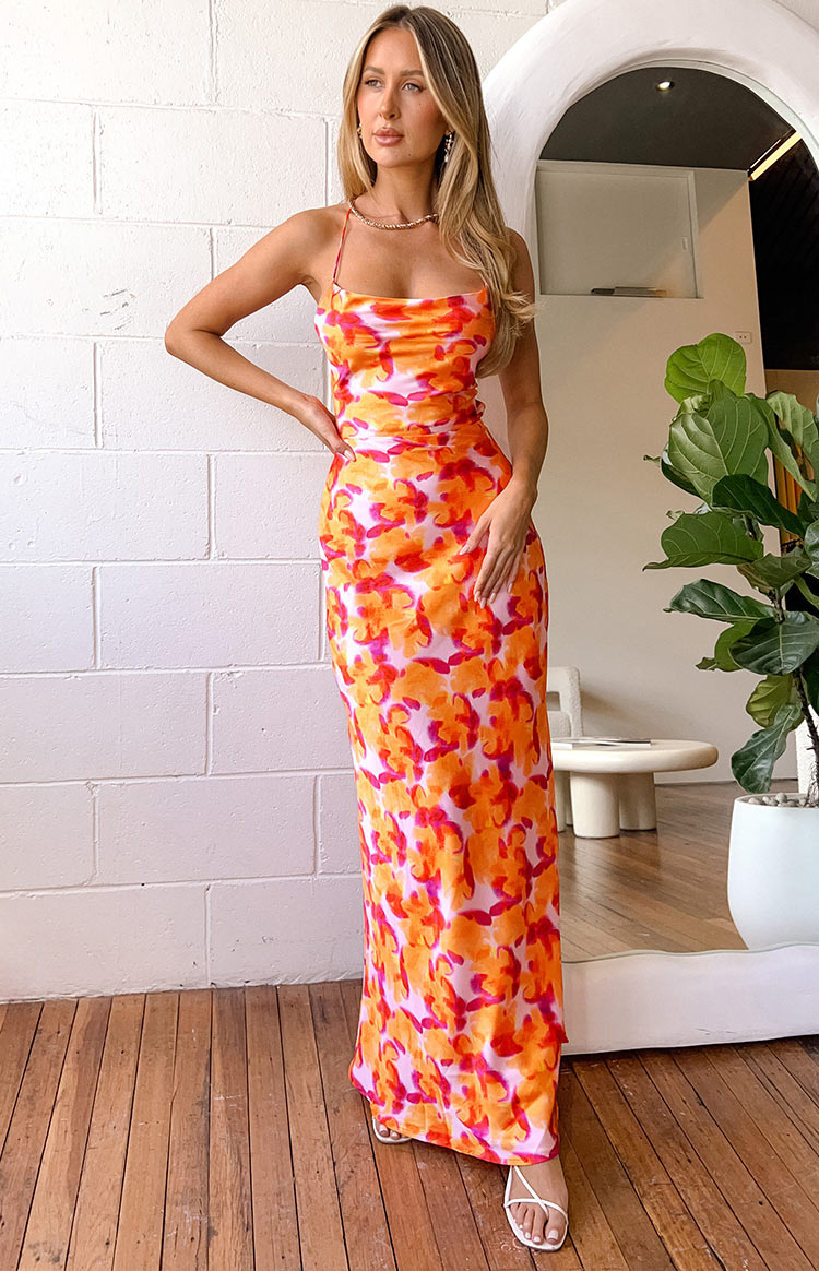 Everly Azalea Ružičasta Midi Haljina