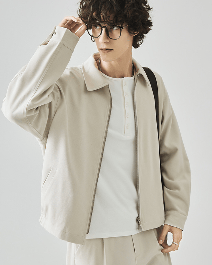 Minimalistička majica s patentnim zatvaračem Jakna