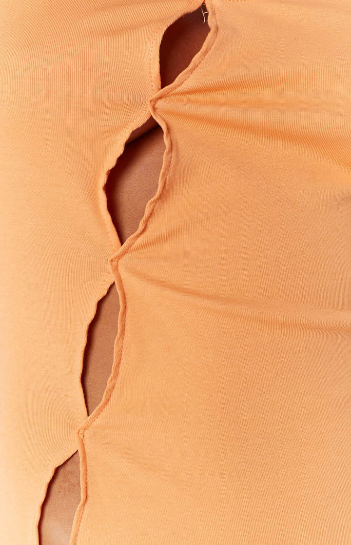 Janie Narančasta Maxi Haljina