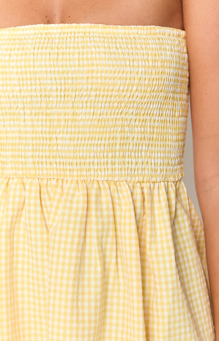 Kimmy Žuta Mini Haljina