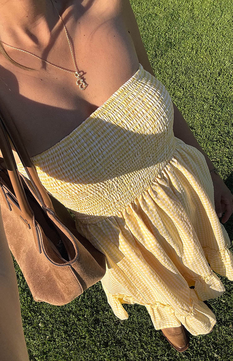 Kimmy Žuta Mini Haljina