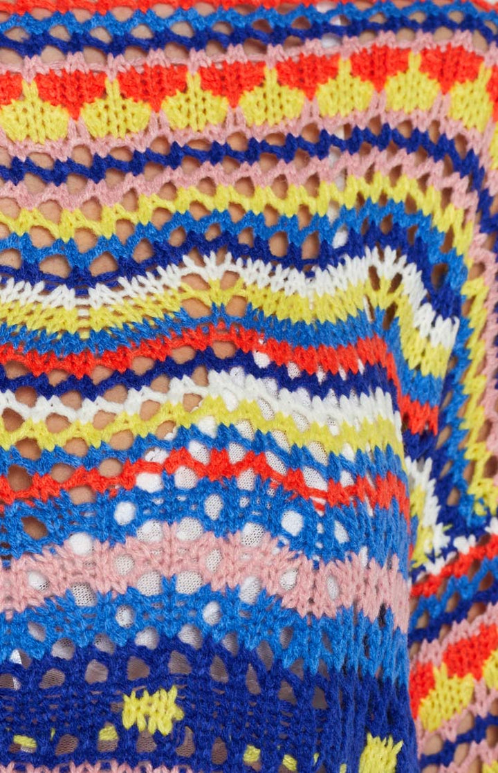 Dugi vikend pulover plavi