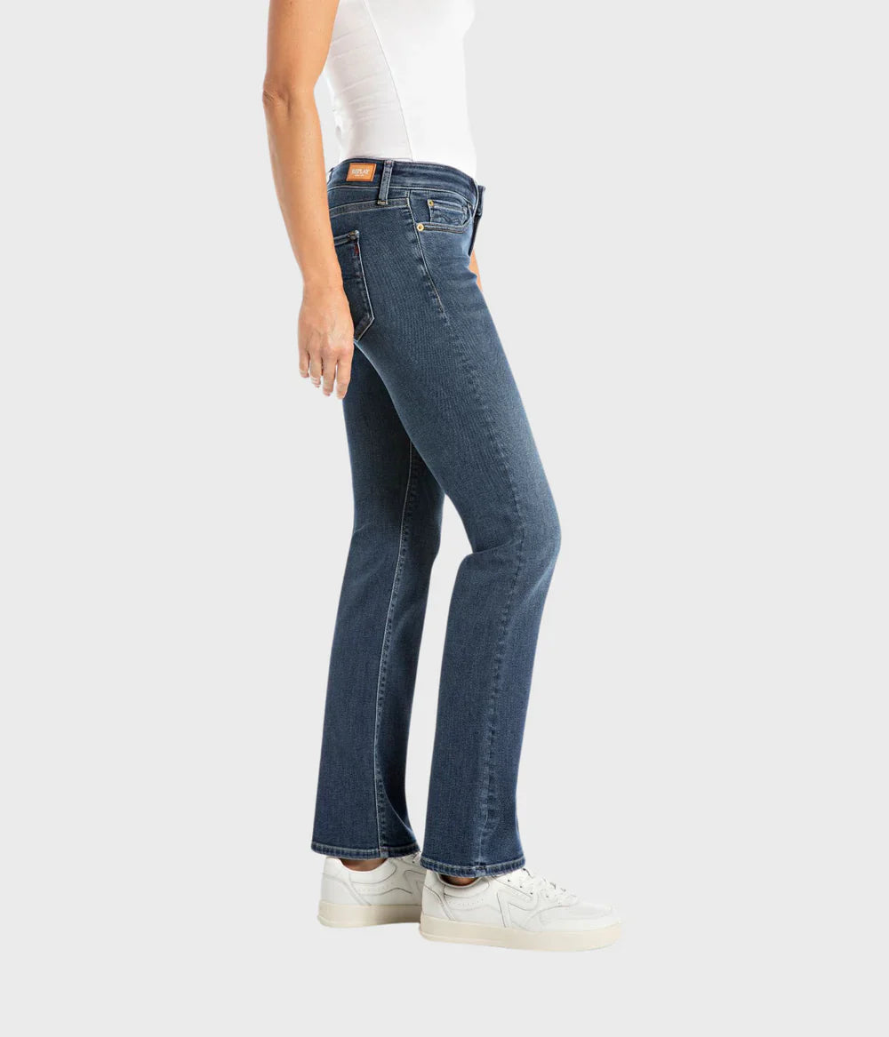 NOVI LUZ BOOTCUT TAMNO PLAVI