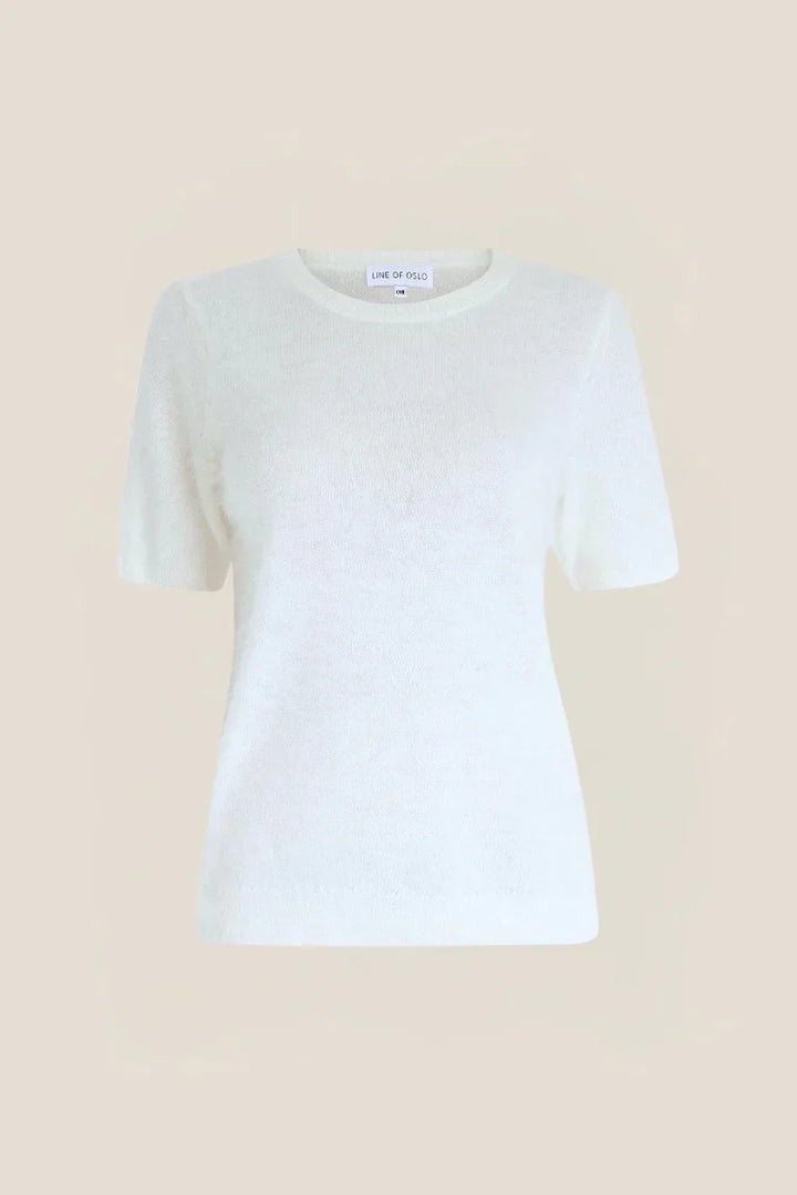 MONROE 24 PLETENA MAJICA KREMA