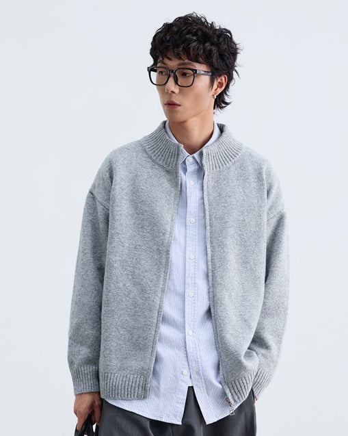 Riverset vintage kardigan s patentnim zatvaračem