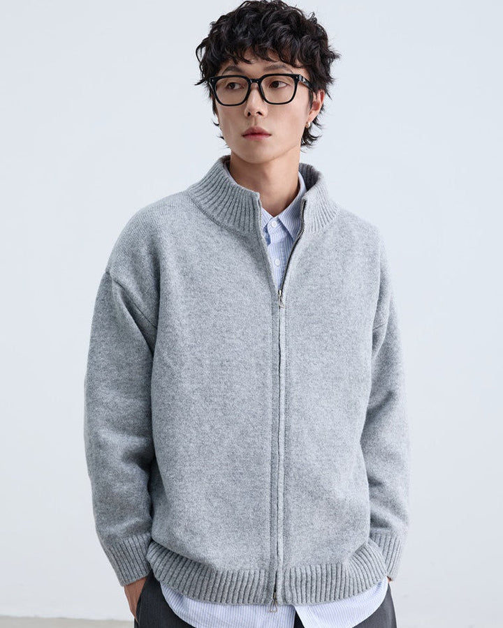 Riverset vintage kardigan s patentnim zatvaračem