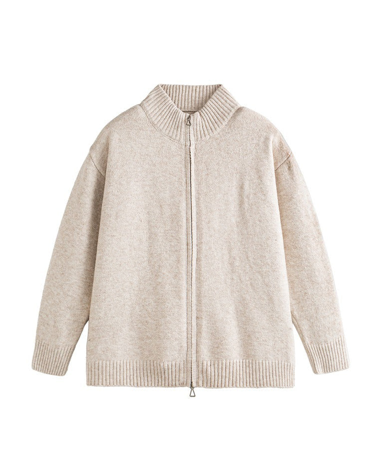 Riverset vintage kardigan s patentnim zatvaračem