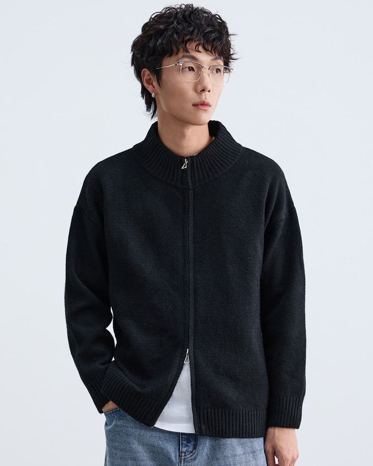 Riverset vintage kardigan s patentnim zatvaračem