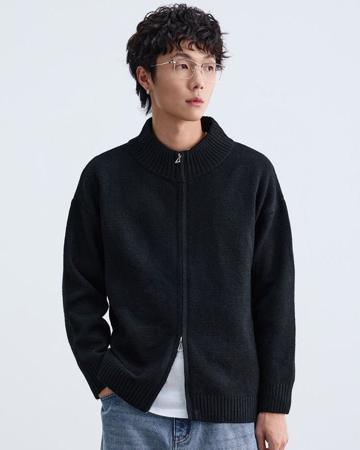 Riverset vintage kardigan s patentnim zatvaračem