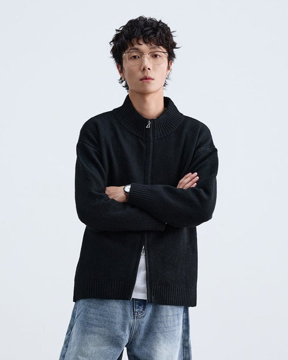 Riverset vintage kardigan s patentnim zatvaračem