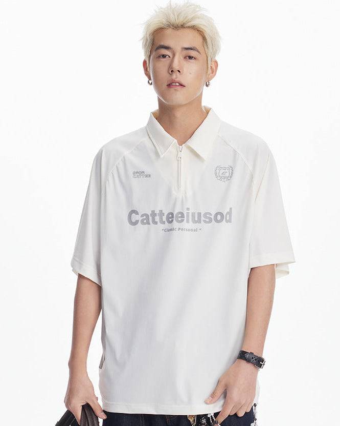 Polo majica s četvrtim zipom Contour Knit