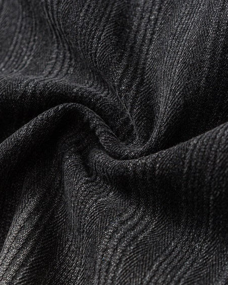 Ležerna crna isprana košulja