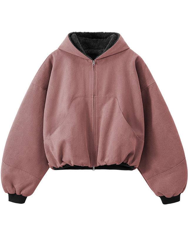 ContourPlush kardigan s patentnim zatvaračem