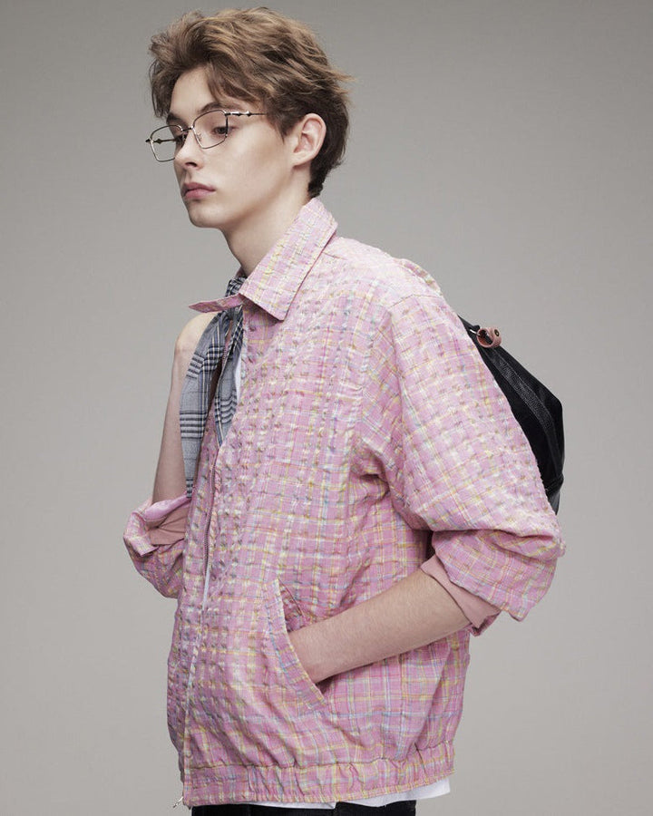 Beacon Loose Plaid Jakna