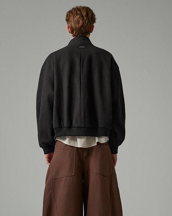 Veyron Jakna s Teksturom i Stojnim Ovratnikom