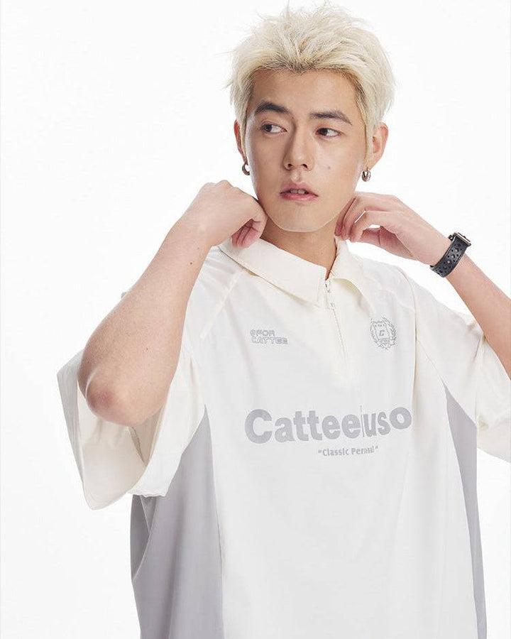 Polo majica s četvrtim zipom Contour Knit