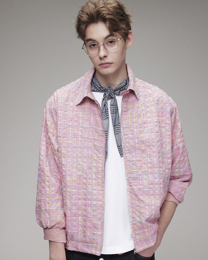 Beacon Loose Plaid Jakna