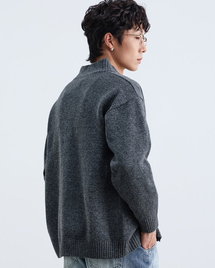 Riverset vintage kardigan s patentnim zatvaračem