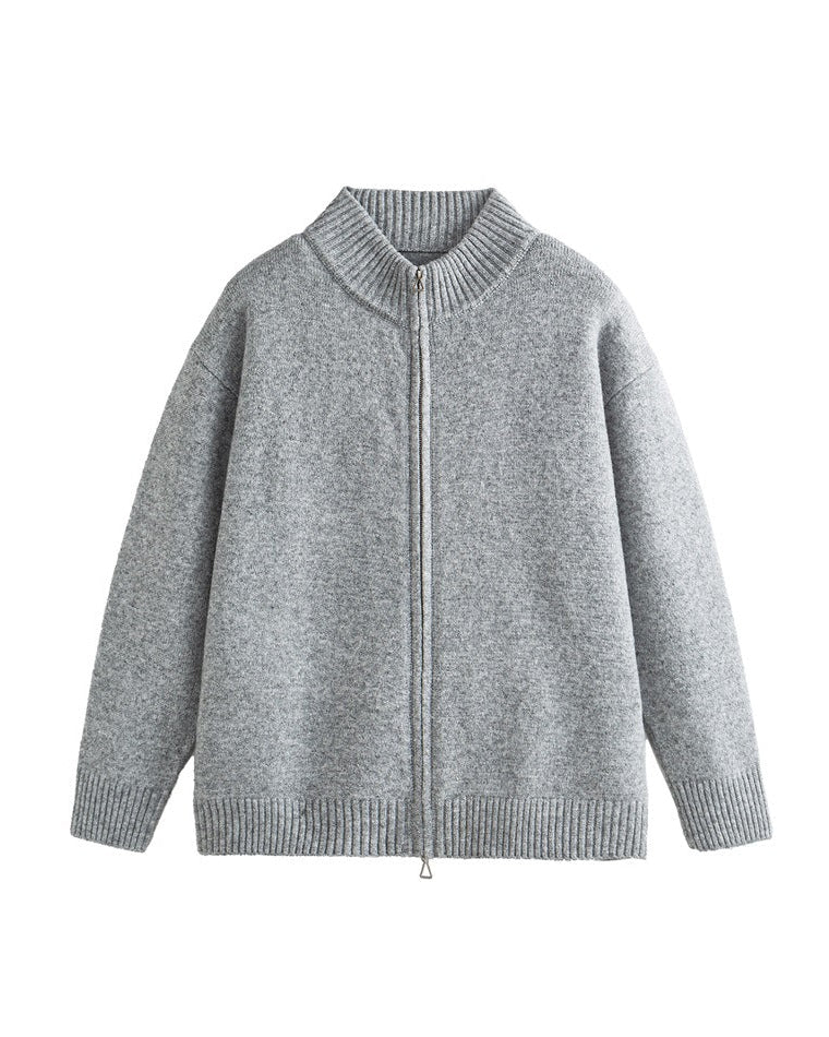 Riverset vintage kardigan s patentnim zatvaračem