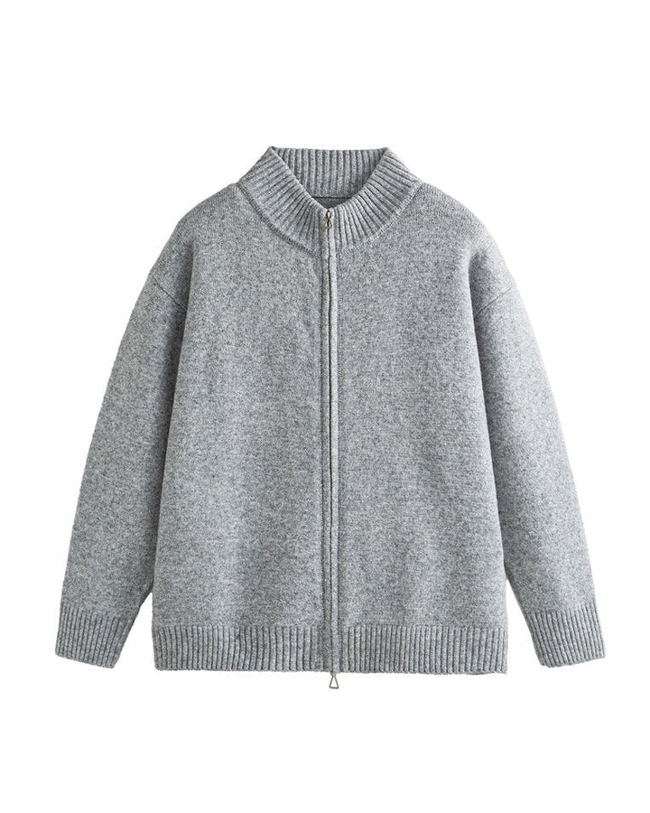 Riverset vintage kardigan s patentnim zatvaračem