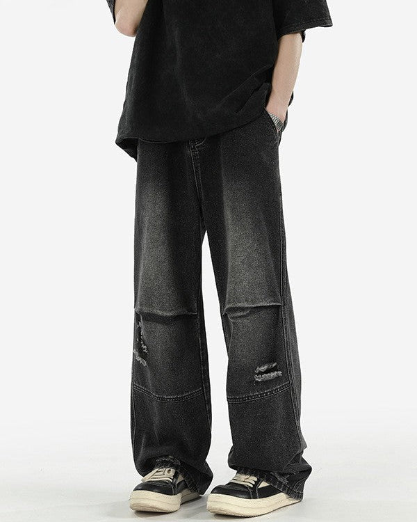 Riverton PLEATED Loose Jeans