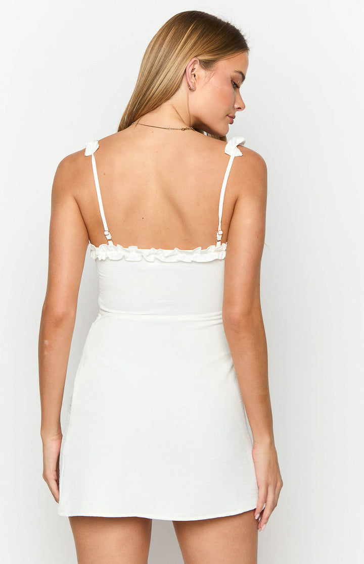 Bijela Mini Haljina